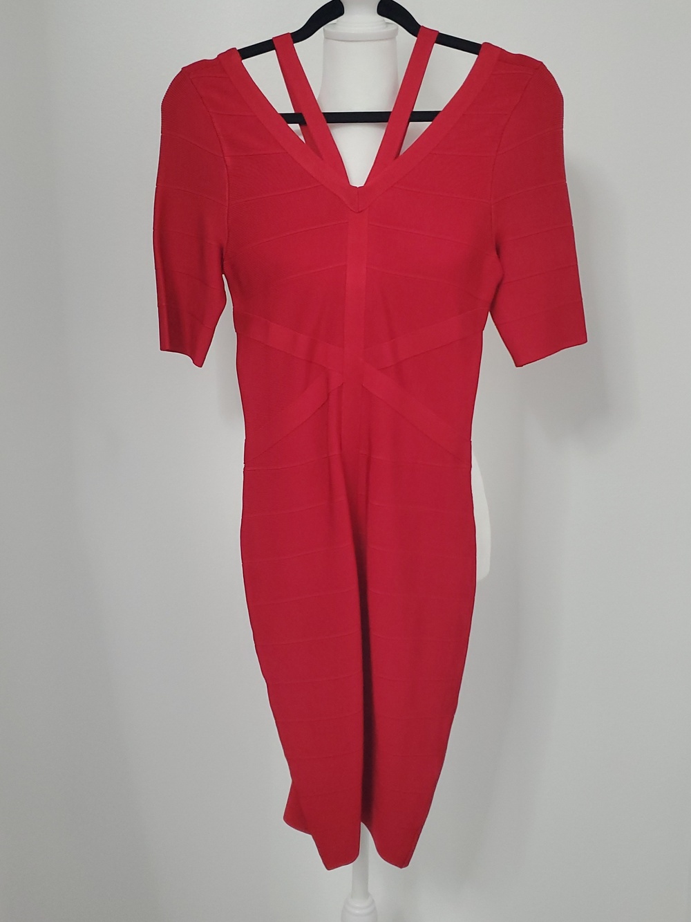 Venus Red Bandage Dress - XS